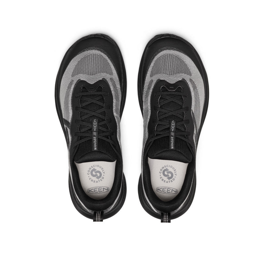 Men's Wander Trail Running Shoe | Black/Magnet