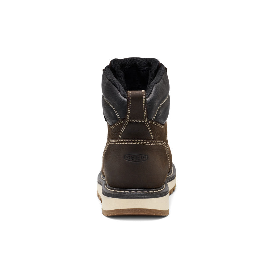 Men's Cincinnati 6" Waterproof Boot (Carbon Toe) | Dark Chocolate/Sandshell