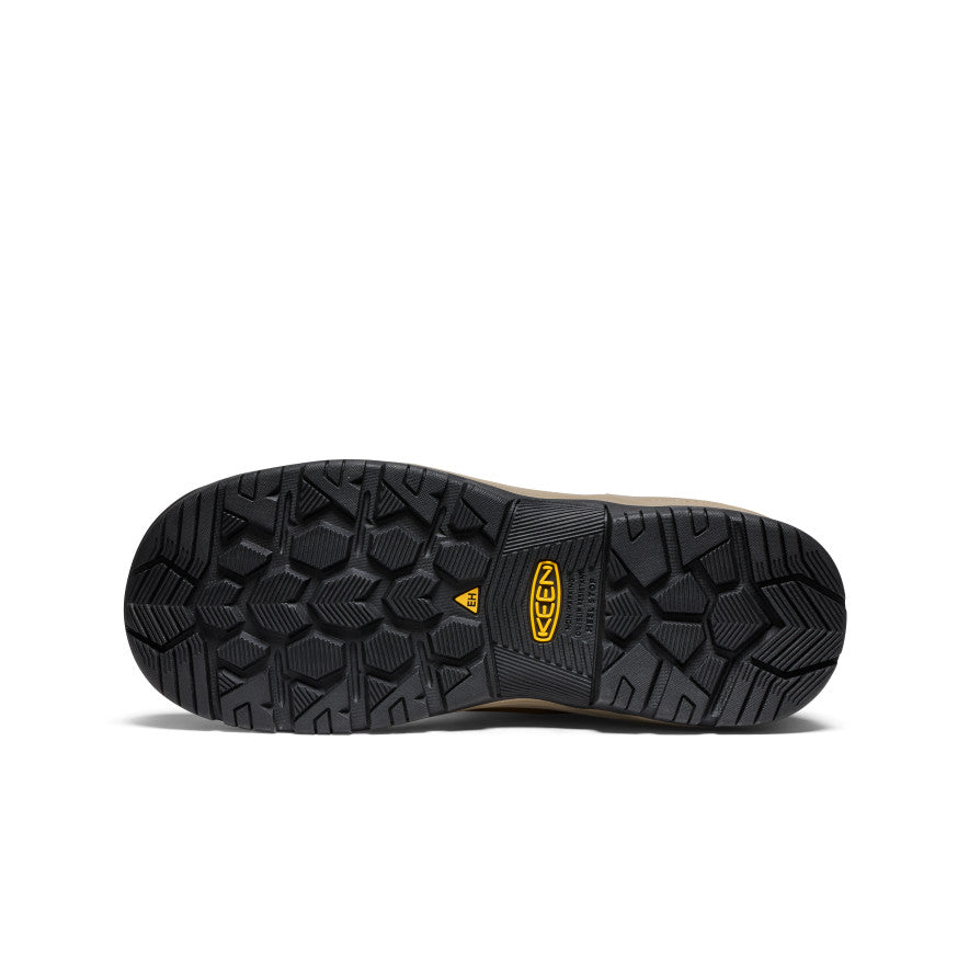 Men's Evanston Pull-On Waterproof Boot (Soft Toe) | Bison/Black