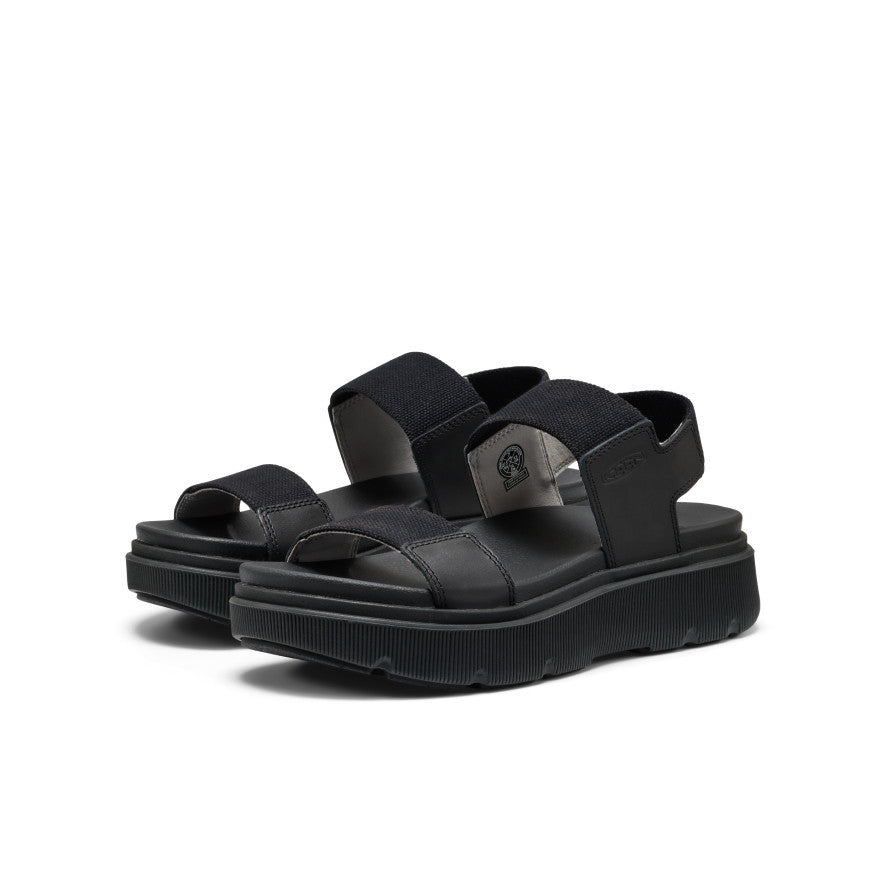 Women's Elle Mila Backstrap Sandal | Black/Black