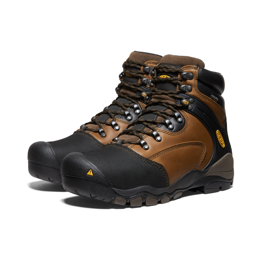 Men's Louisville 6" MET Waterproof Boot (Steel Toe) | Slate Black