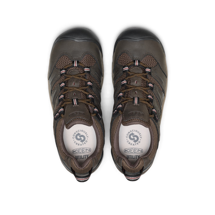 Men's Lansing Low (Steel Toe) | Cascade Brown/Fired Brick