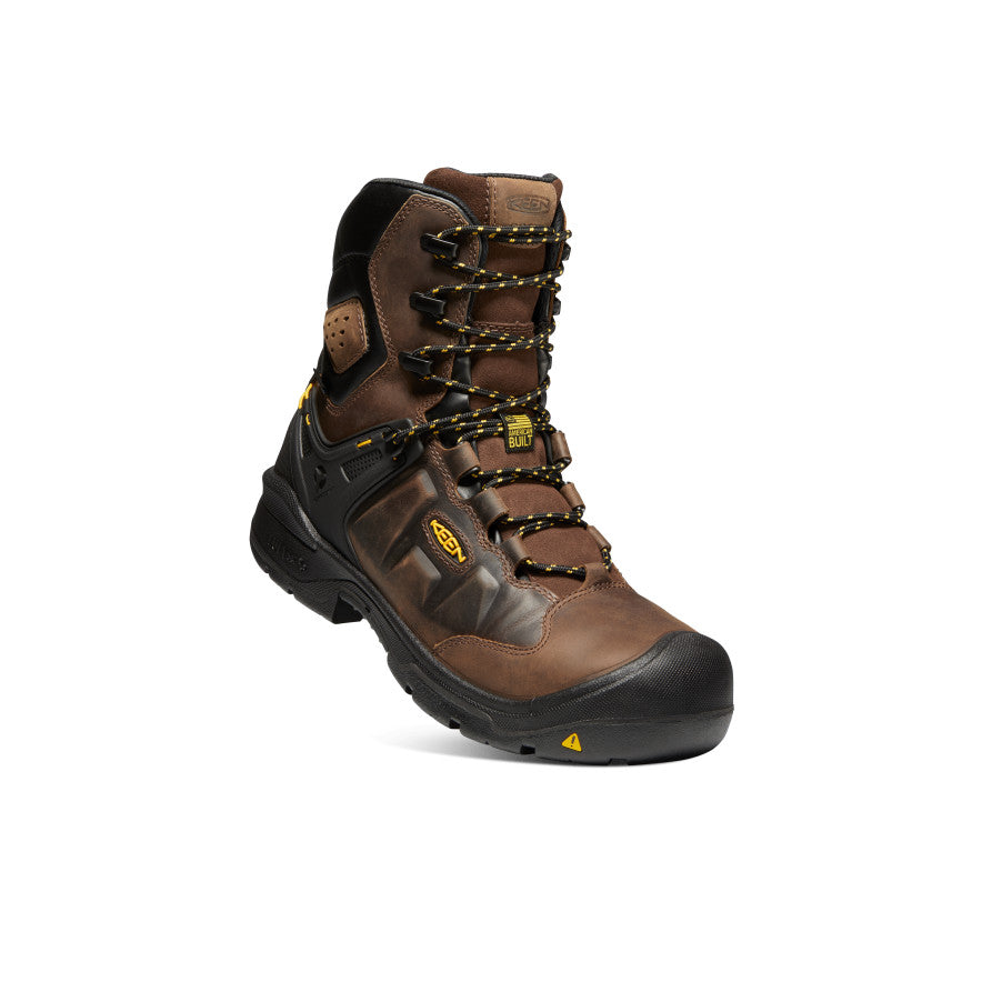 Men's Dover 8" Insulated Waterproof Boot (Carbon Toe) | Dark Earth/Black