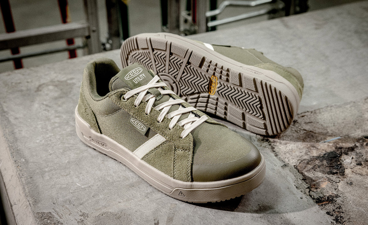 Men's Kenton Work Shoe (Soft Toe) | Winter Moss/Birch