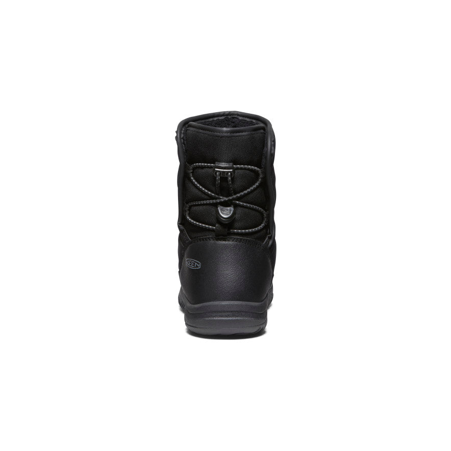 Big Kids' Puffrider Waterproof Winter Boot | Black/Steel Grey