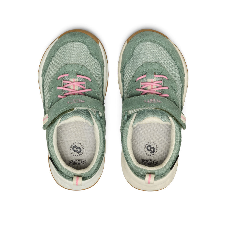 Little Kids' Hightrail Waterproof Hiking Shoe | Lily Pad/Cashmere Rose