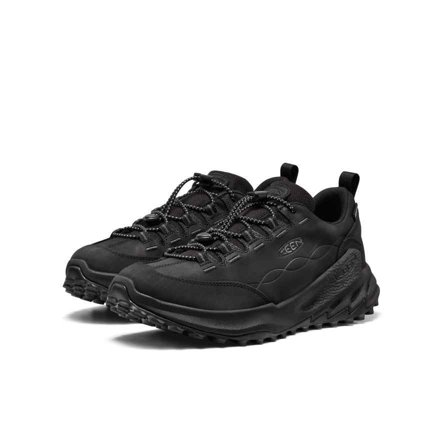 Men's Jasper Zionic Waterproof Sneaker | Black/Black