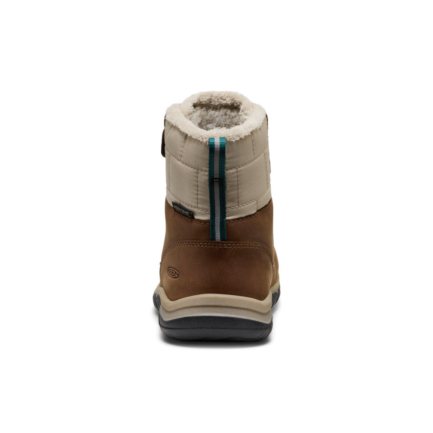 Little Kids' Kanibou Waterproof Winter Boot  |  Dark Earth/Roasted Pecan