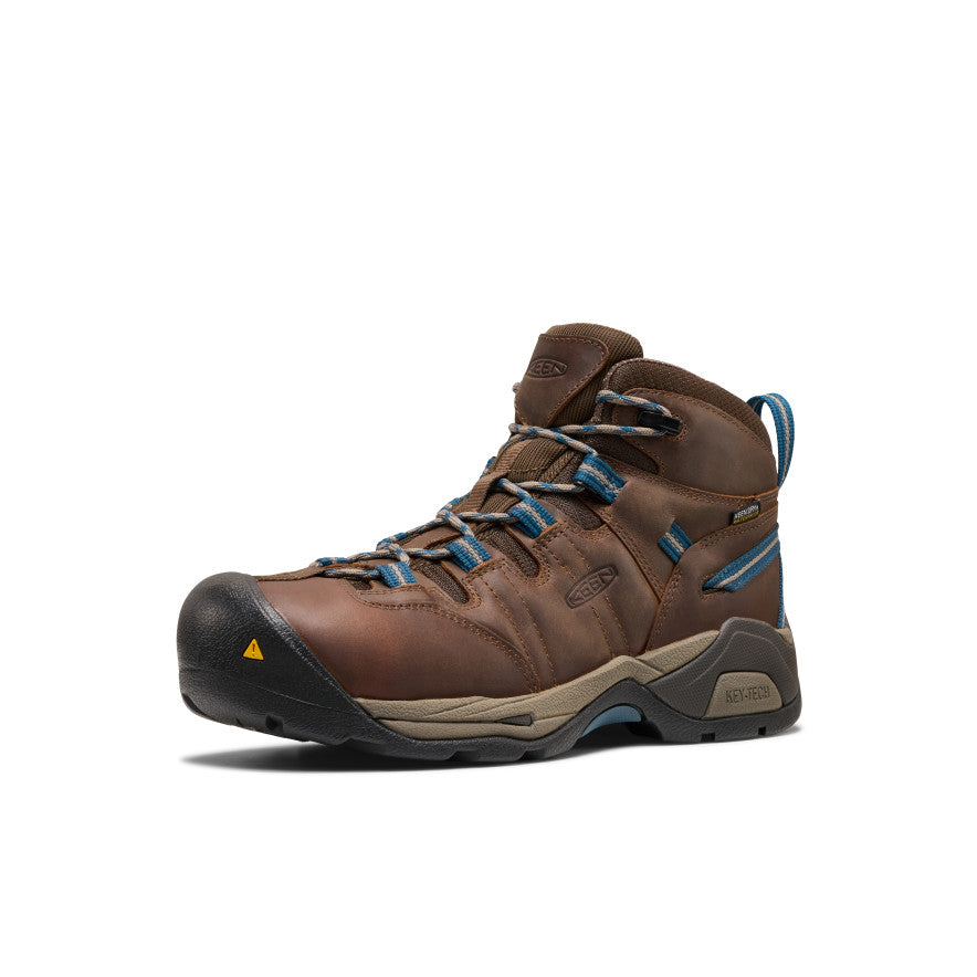 Men's Detroit XT Waterproof Boot (Steel Toe)  |  Cascade Brown/Orion Blue