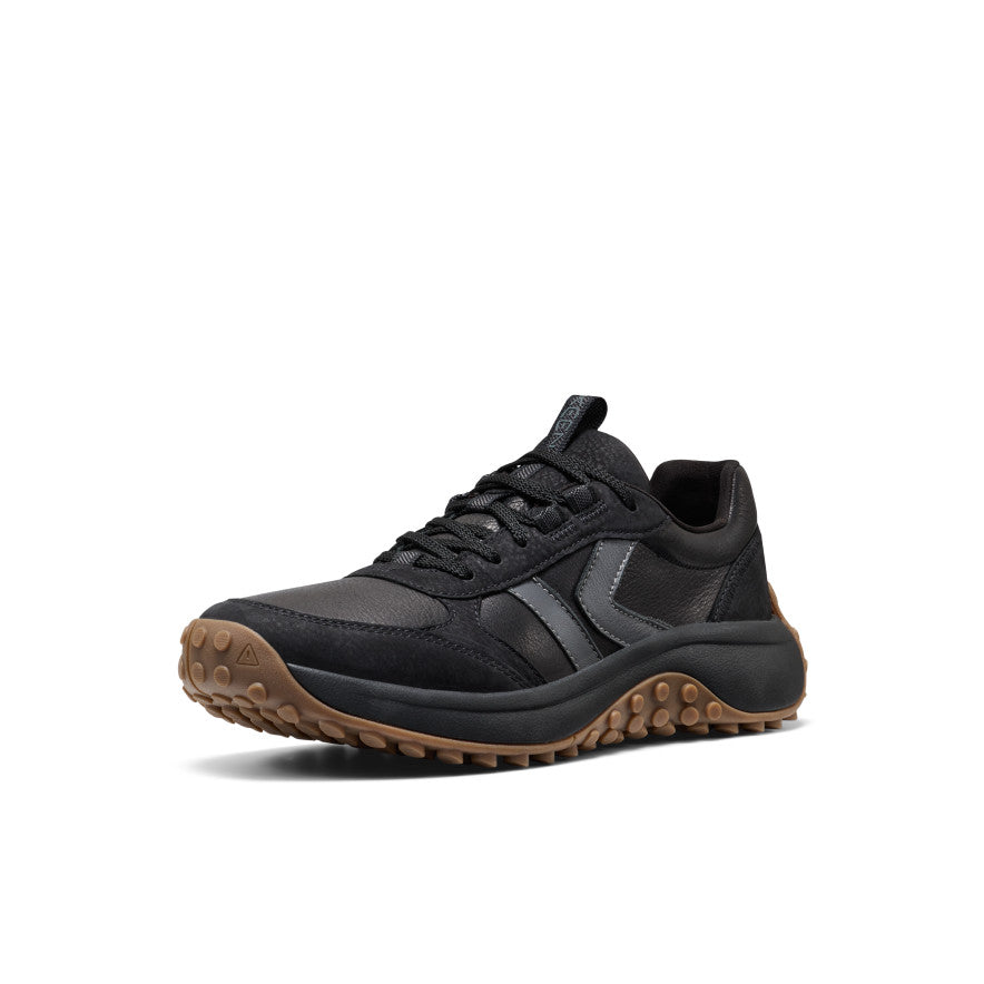 Men's KS86 Leather Sneaker  |  Black