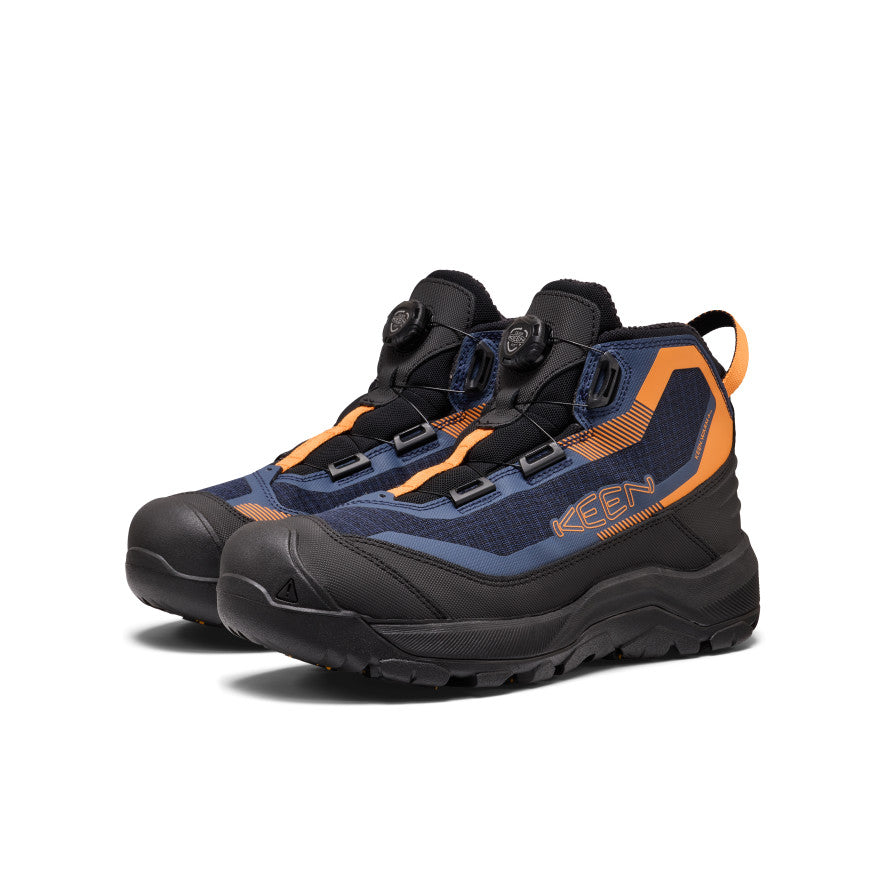 Men's Revel IV EXP CF Polar Waterproof Boot  |  Naval Academy/Flame Orange