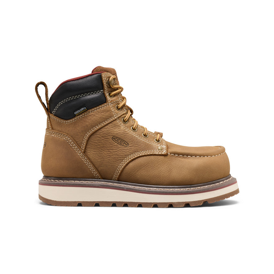 Women's Cincinnati 6" Waterproof Boot (Carbon Toe)  |  Belgian/Sandshell