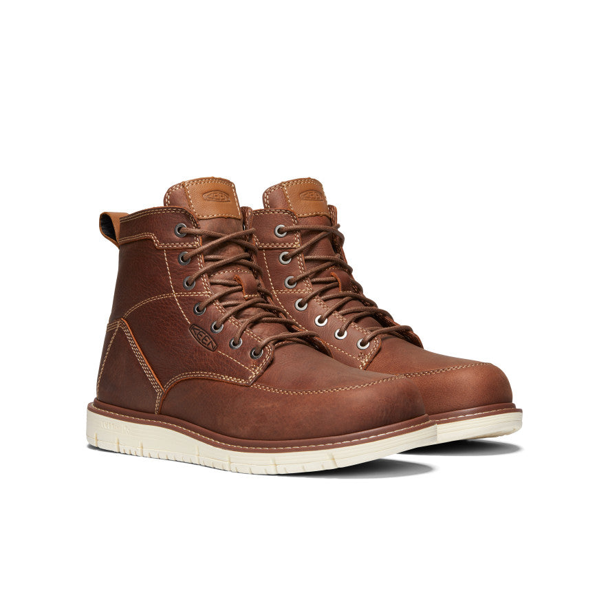 Men's San Jose 6" Boot (Soft Toe)  |  Gingerbread/Off White
