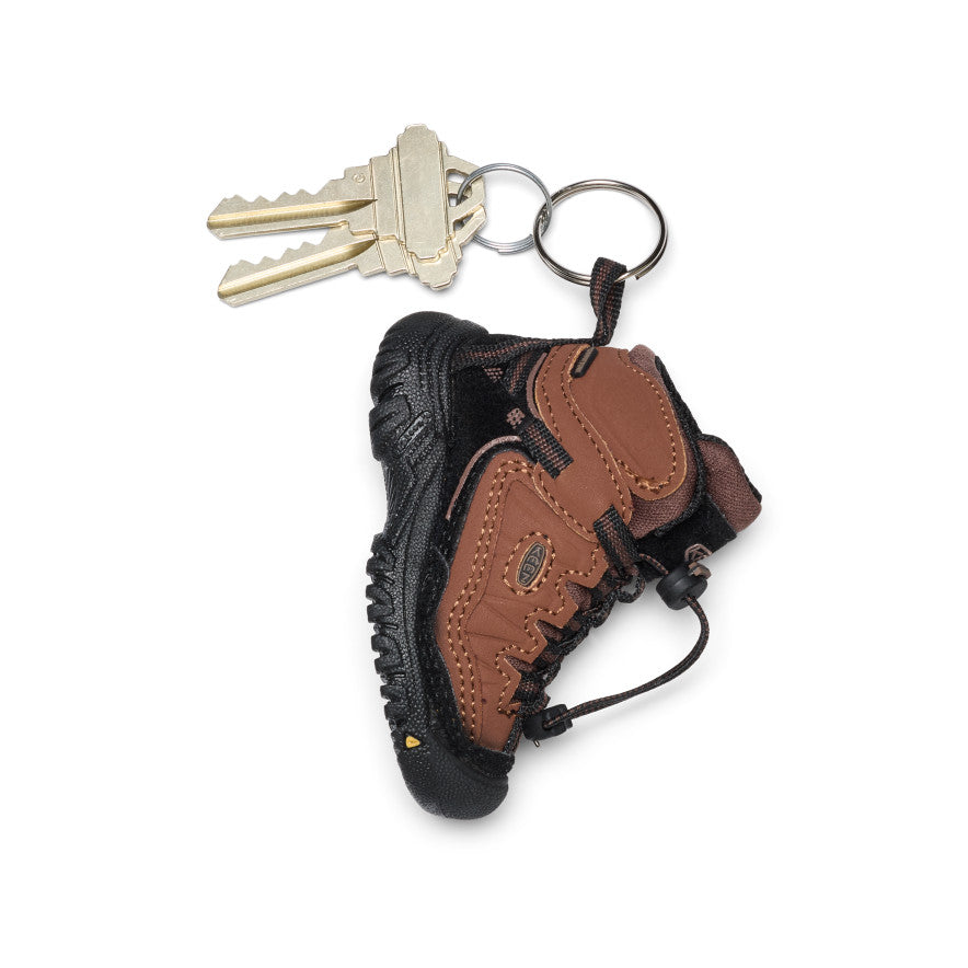 Targhee IV Hiker Keychain  |  Dark Brown