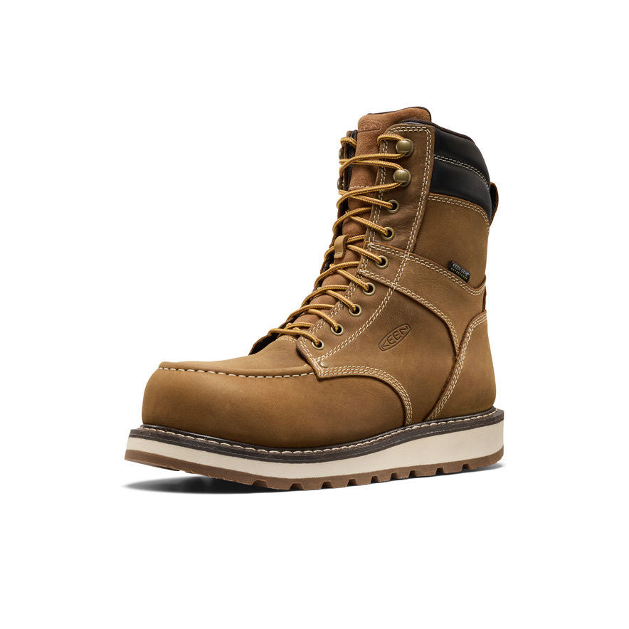 Men's Cincinnati 8" Waterproof Boot (Carbon Toe)  |  Belgian/Sandshell