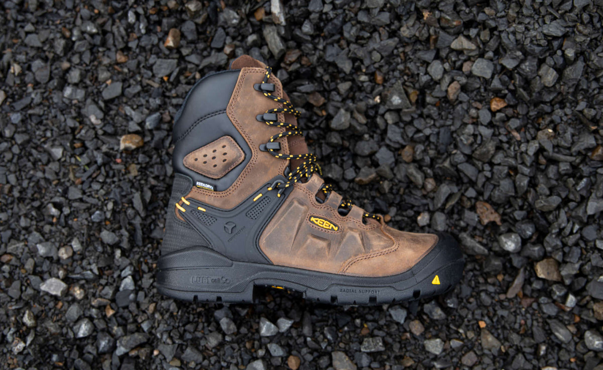Men's Dover 8" Insulated Waterproof Boot (Carbon Toe)  |  Dark Earth/Black