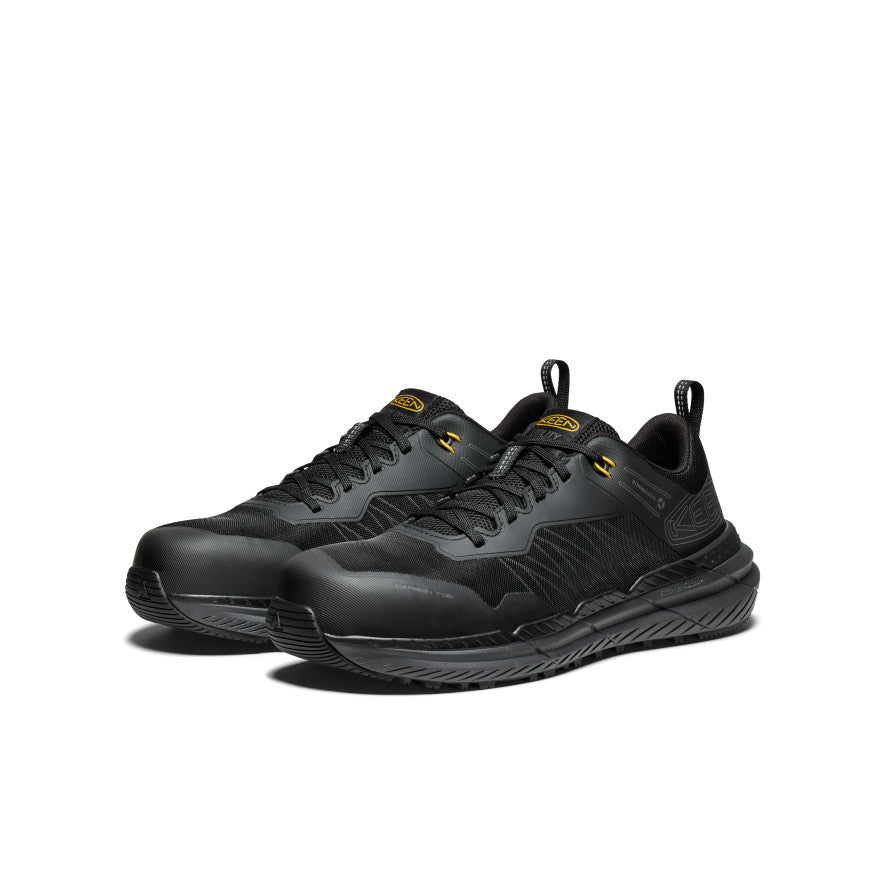 Men's Speedworks Work Sneaker (Carbon Toe)  |  Black/Steel Grey