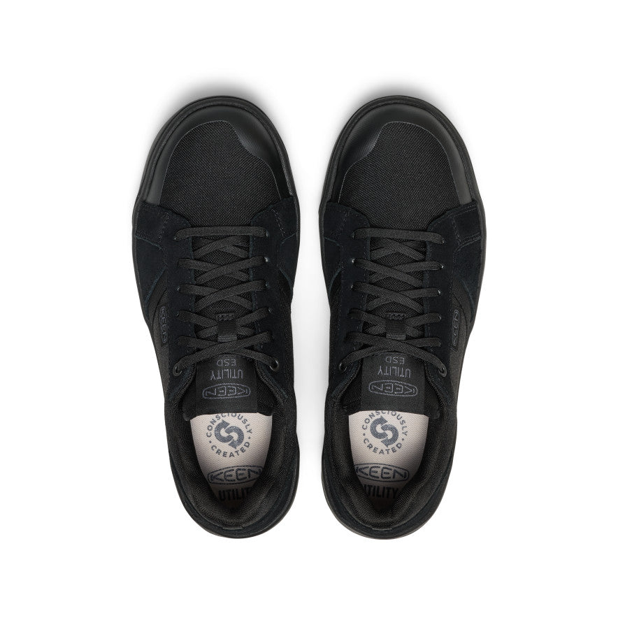 Men's Kenton ESD Work Shoe (Soft Toe)  |  Black/Black