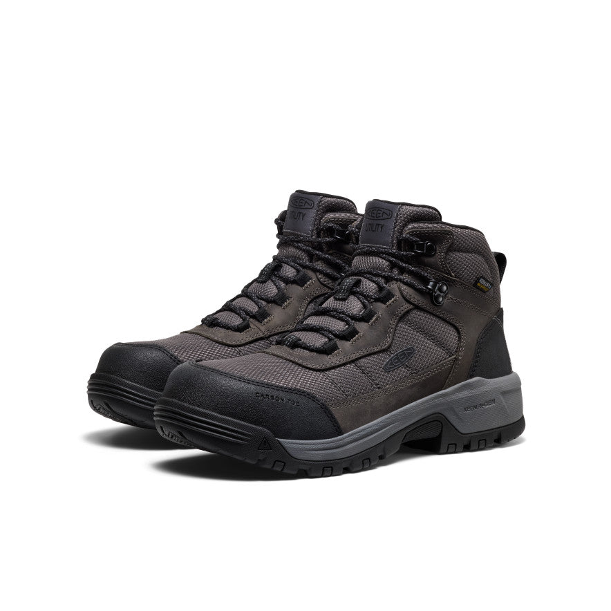 Men's Skokie Waterproof Work Boot (Carbon Toe)  |  Magnet/Black